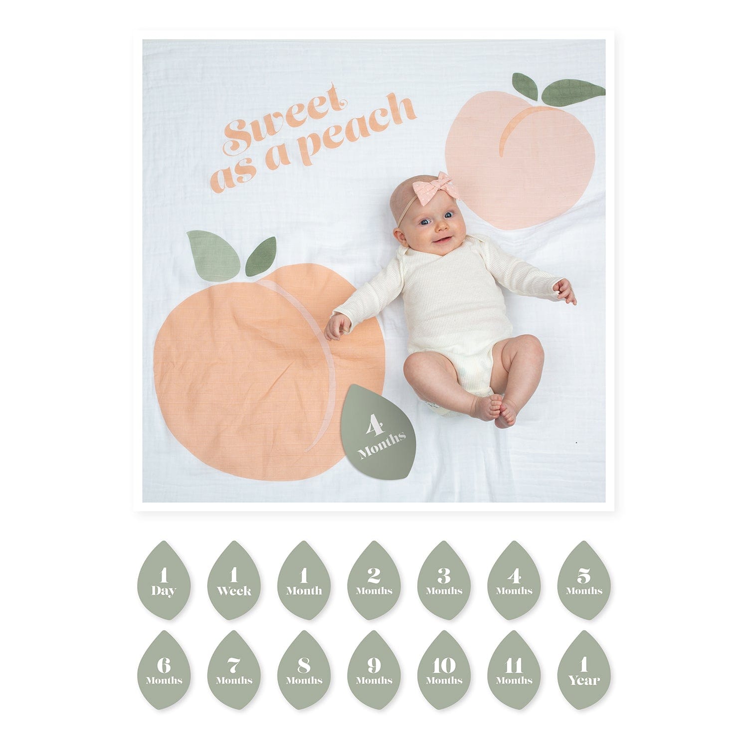 Baby's 1st Year- Loved Beyond Measure - Blanket & Milestone Cards Set | Style My Kid