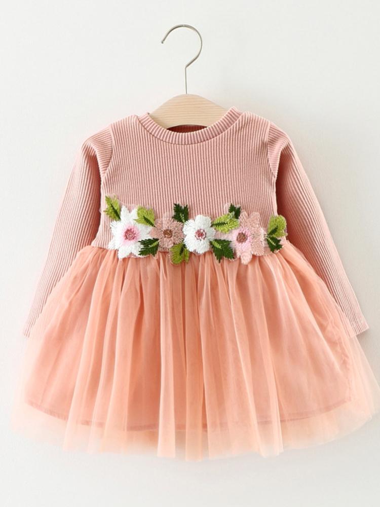 Pink Flower Girls Party Tutu Dress | Style My Kid