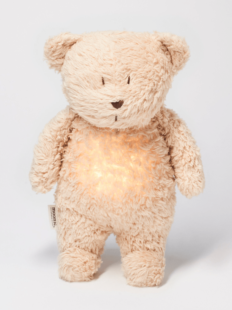 Moonie - Humming Friend Bear Nightlight - Sand