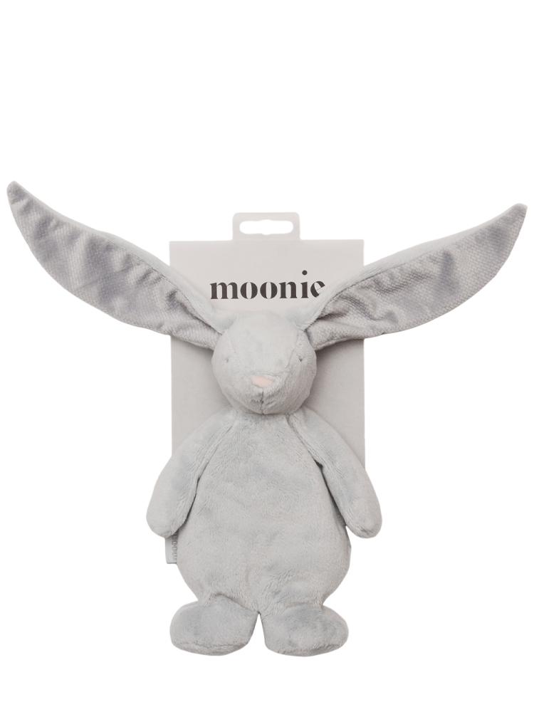 Moonie Sensory Cuddle Bunny Baby Toy - Silver | Style My Kid