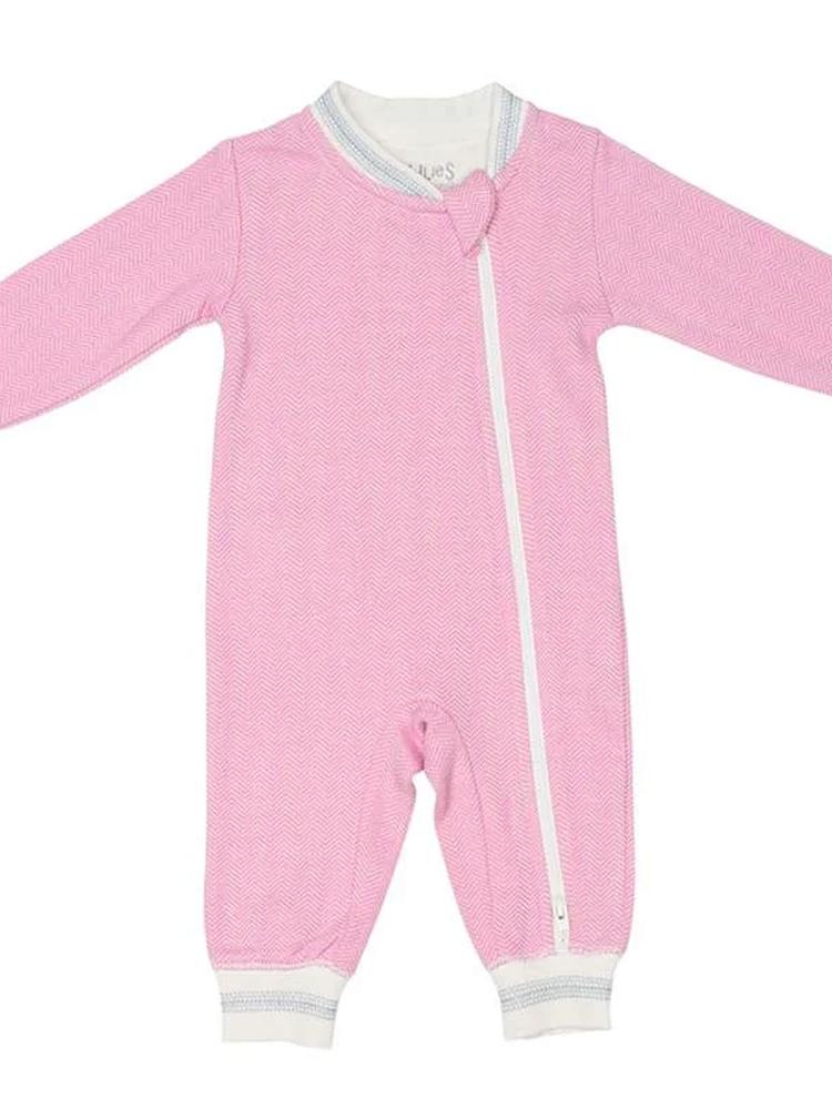 Pink Baby Girls Sleepsuit - Onesie - Playsuit - Romper | Style My kid