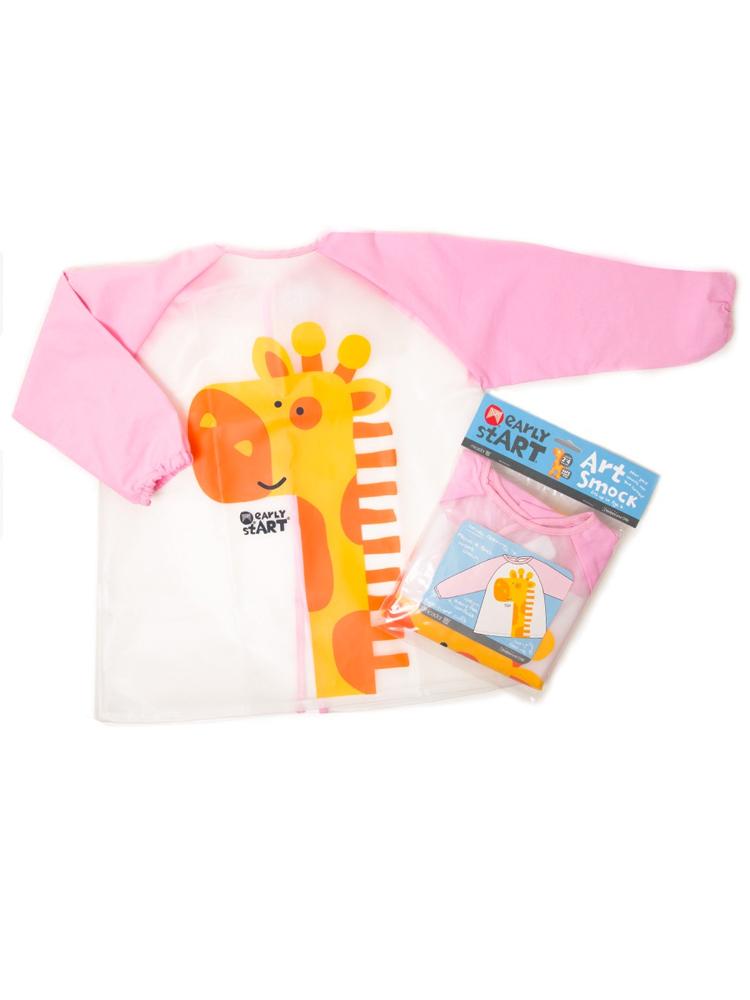 Early StART - Kids Protective Pink Art Smock | Style My Kid