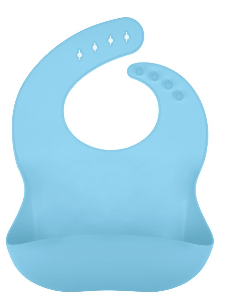 Silicone Pocket Baby Bib - TURQUOISE | Style My Kid