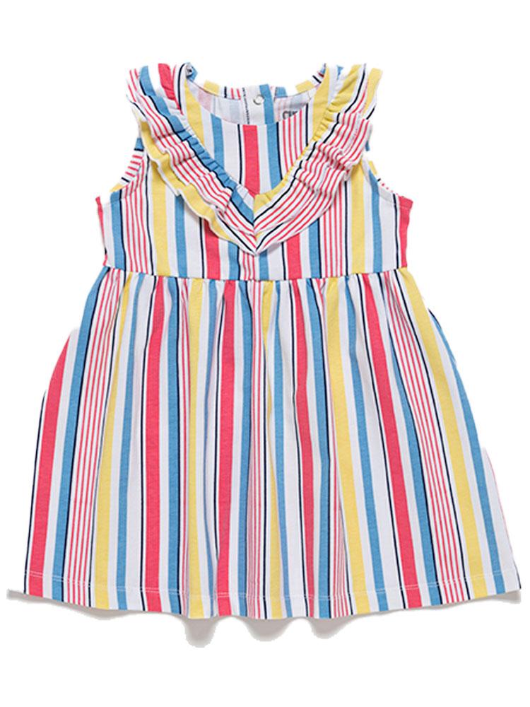 Stripey Girls Summer Dress