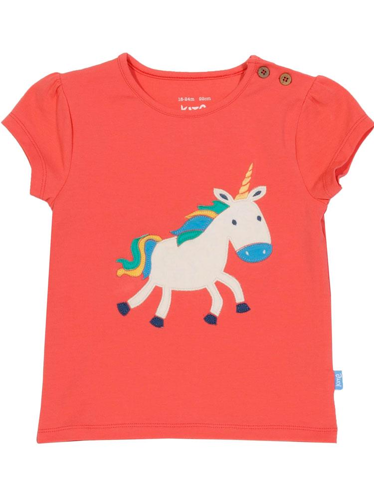 KITE Organic Unicorn Girls T-shirt | Style My Kid