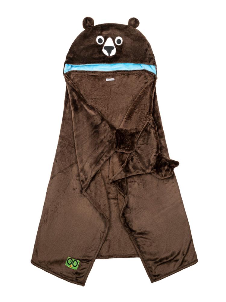 Kids Wearable Hooded Blanket - Bear - Age 3+ - Zoocchini | Style My Kid