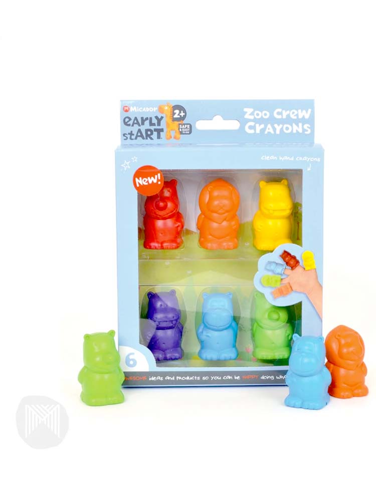 Zoo Animal Crayons - Micador Jnr - early stART | Style My Kid