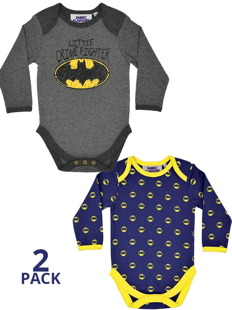 Batman Baby Grow 2 Pack