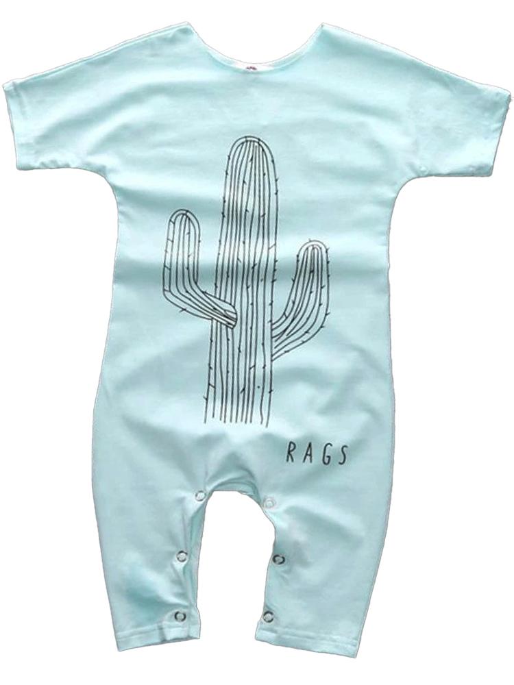 Pale Blue Shortie Romper | Style My Kid