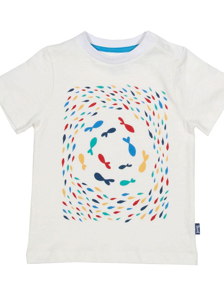 KITE Organic Fishy Fishy Unisex T-shirt | Style My Kid