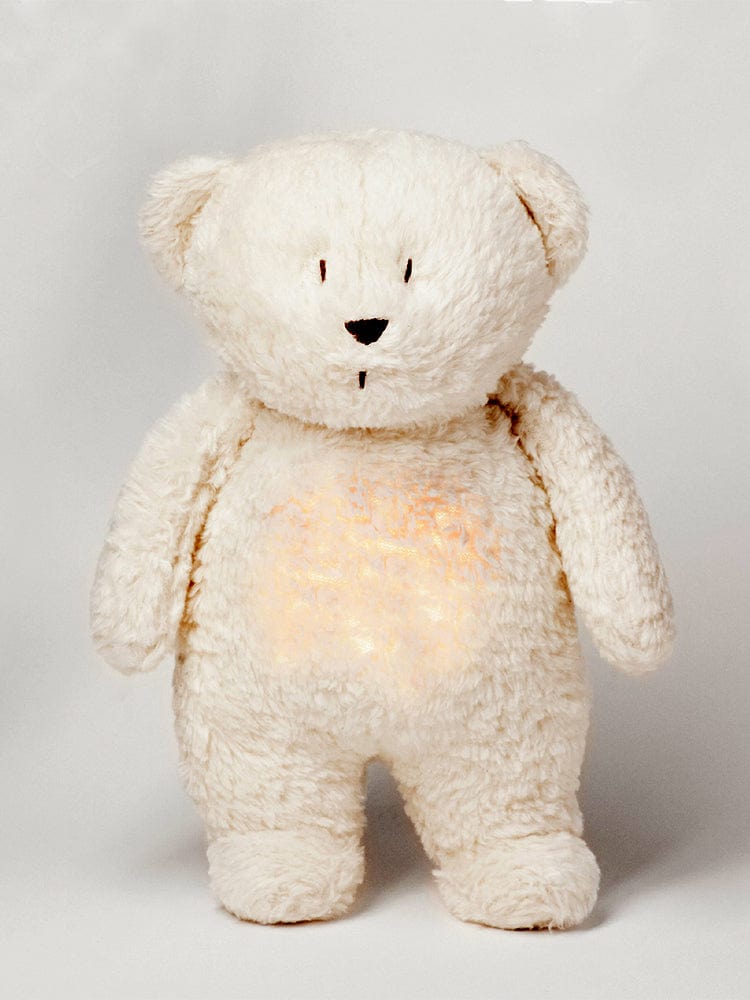 Moonie - Humming Friend Bear Nightlight - Caramel | Style My Kid