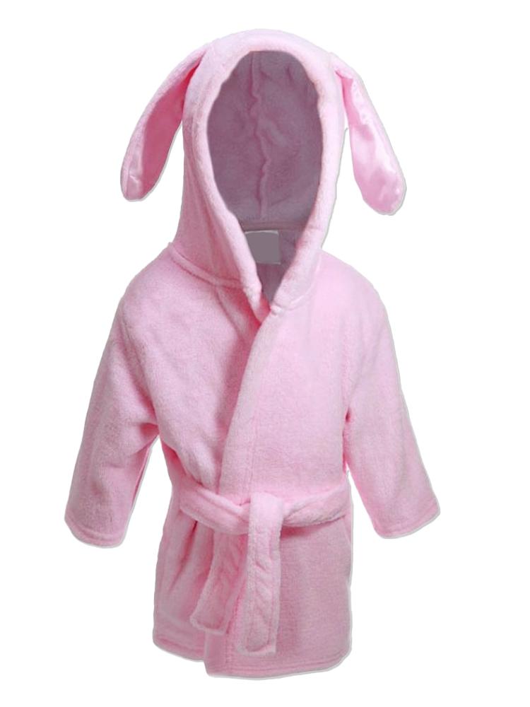 Childrens Dressing Gown with Bunny Ears 