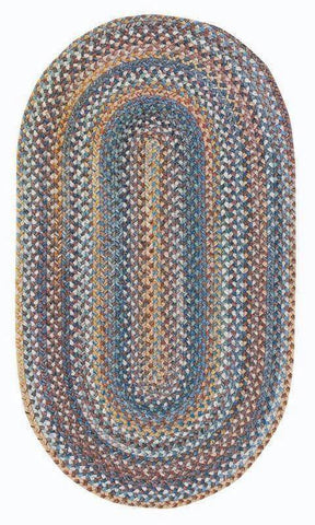 SAFAVIEH Braided Collection 3' x 5' Ivory/Multi BRD210B Handmade Boho  Reversible Cotton Area Rug : : Home