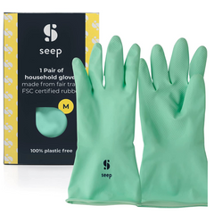 Eco Small-Medium Rubber Kitchen Gloves by Seep