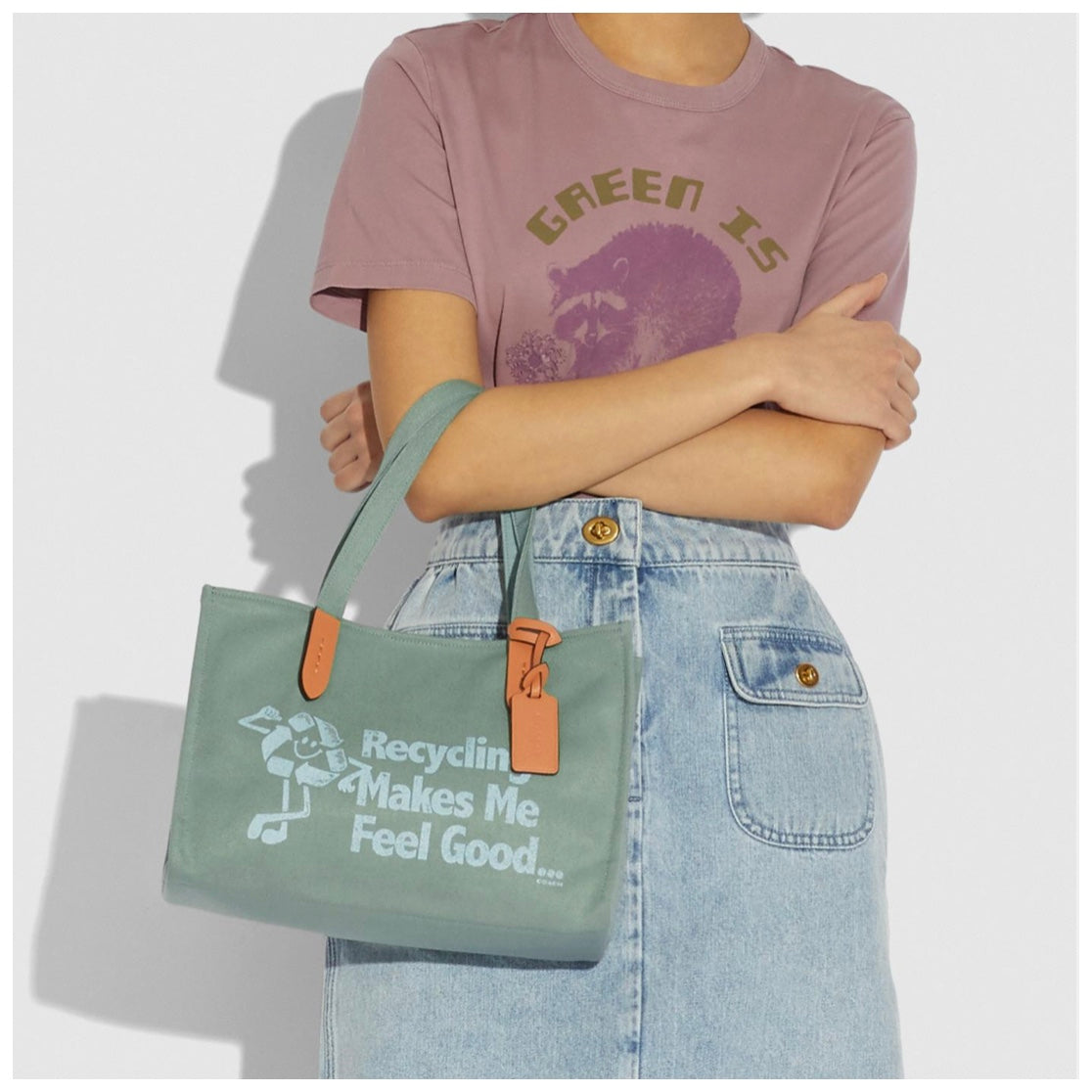 Coach 100 Percent Recycled Tote 30 – Ateliers Verts