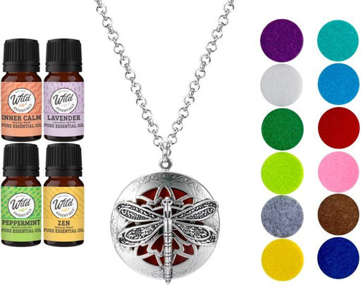 Crystal Essential Oil Diffuser Necklace | Crystal Jewellery Online – Allora  Jade