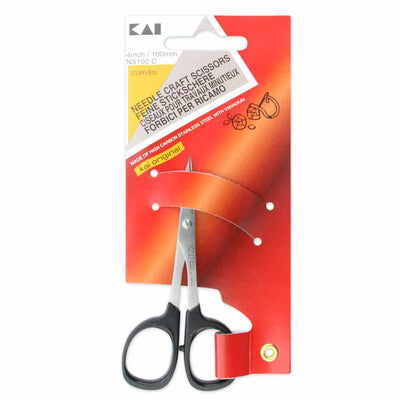 Kai V5165: 6 1/2-inch Sewing Scissors Very Berry with Blade Cap