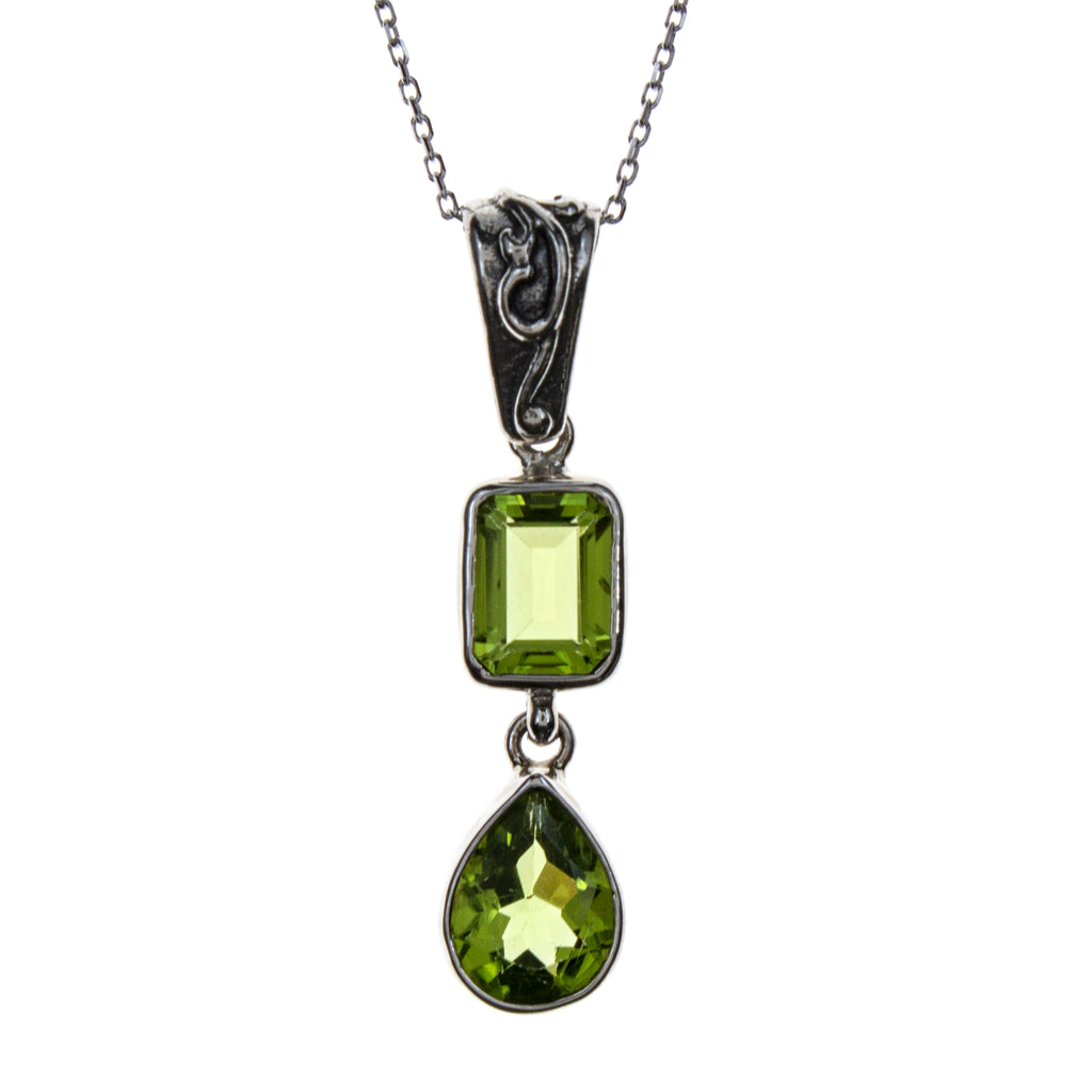 peridot necklace