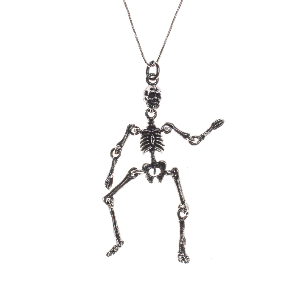 skeleton necklace