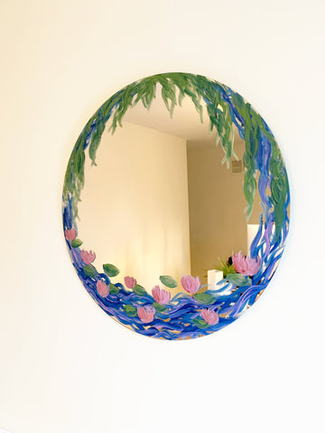 Umbra Hub Spiegel im Stil von Monet