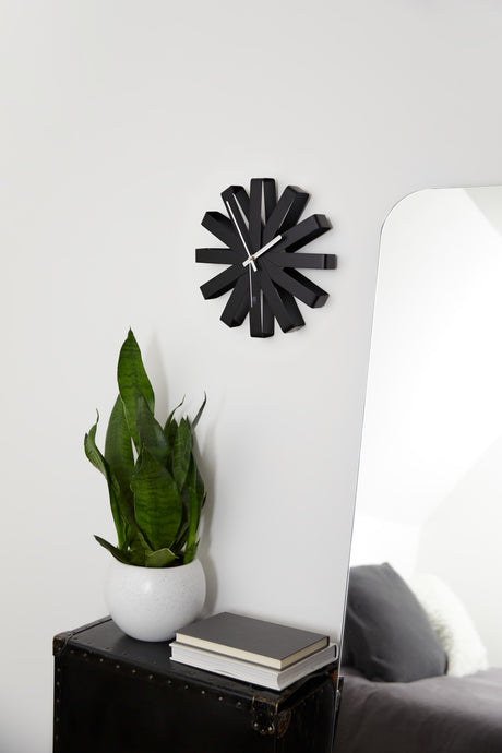 ribbonwood wall clock - urbane EQ3