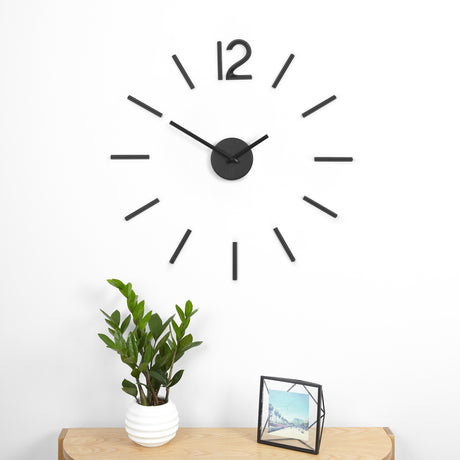 Breakwater Bay Shevlin Metal Wall Clock