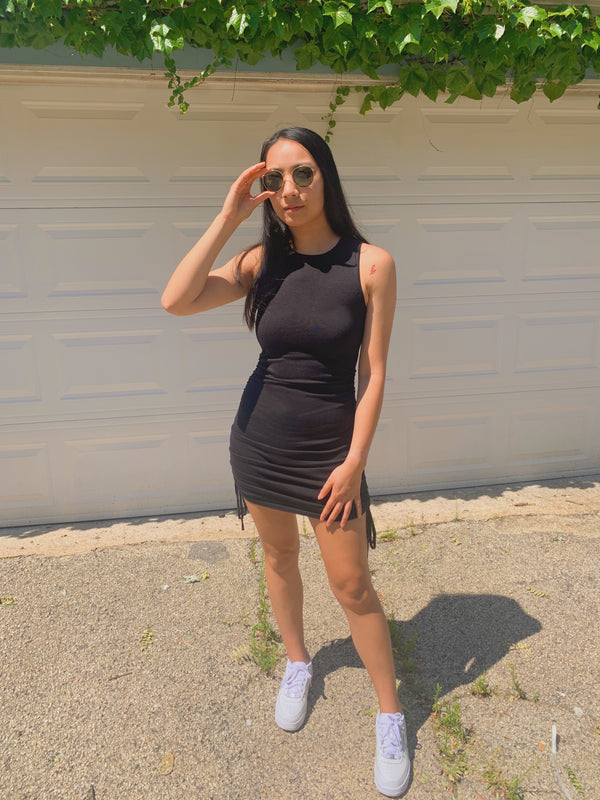 black dresses and rompers