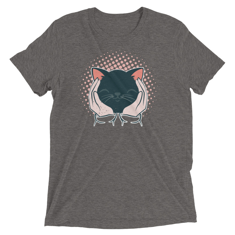 Cat Head in My Hands T-Shirt - Cat Bandit | Cat Shirts Sponsoring ...