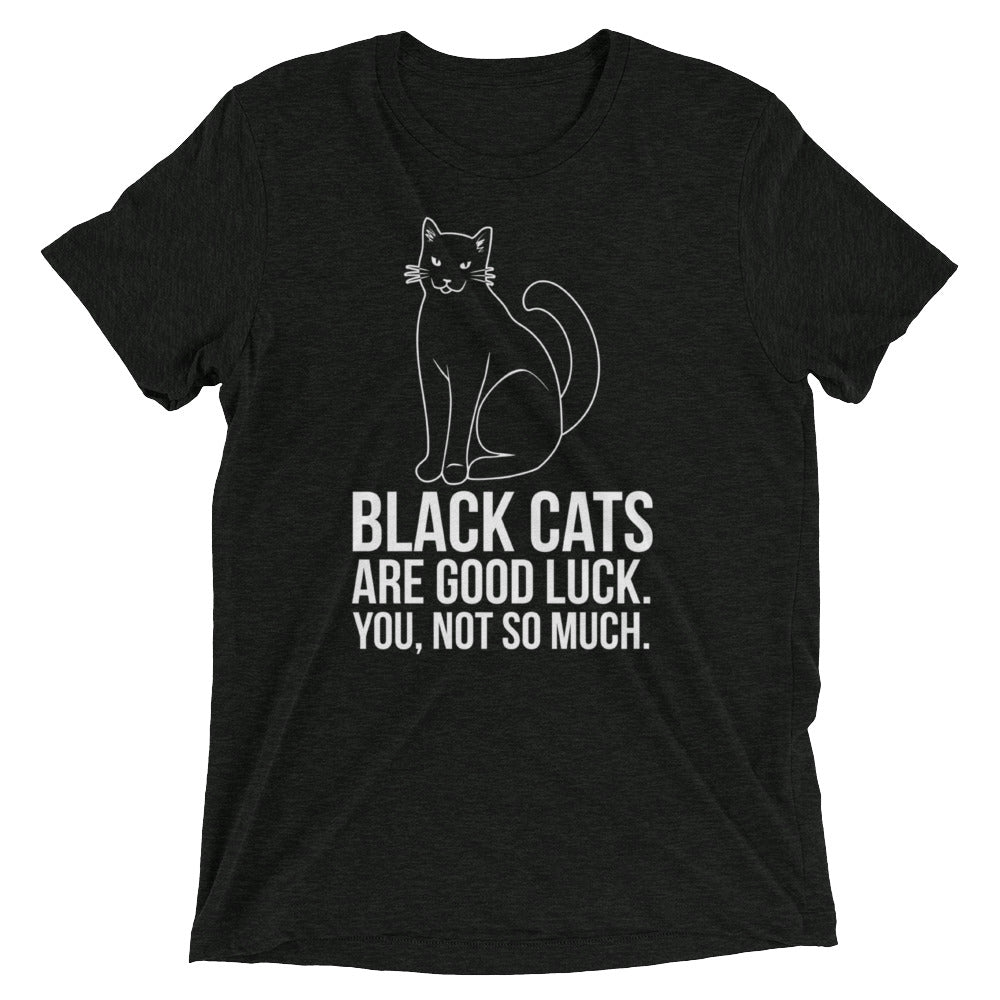 Black Cats are Good Luck T-Shirt - Cat Bandit | Cat Shirts Sponsoring ...