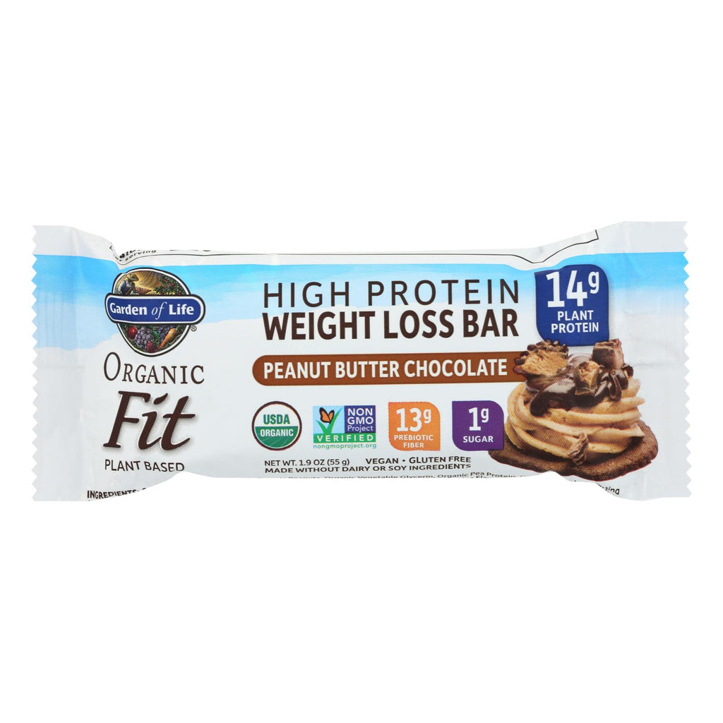 Garden Of Life Fit High Protein Bar Peanut Butter Chocolate