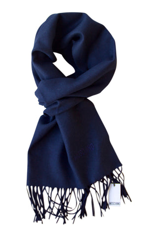 moschino black scarf