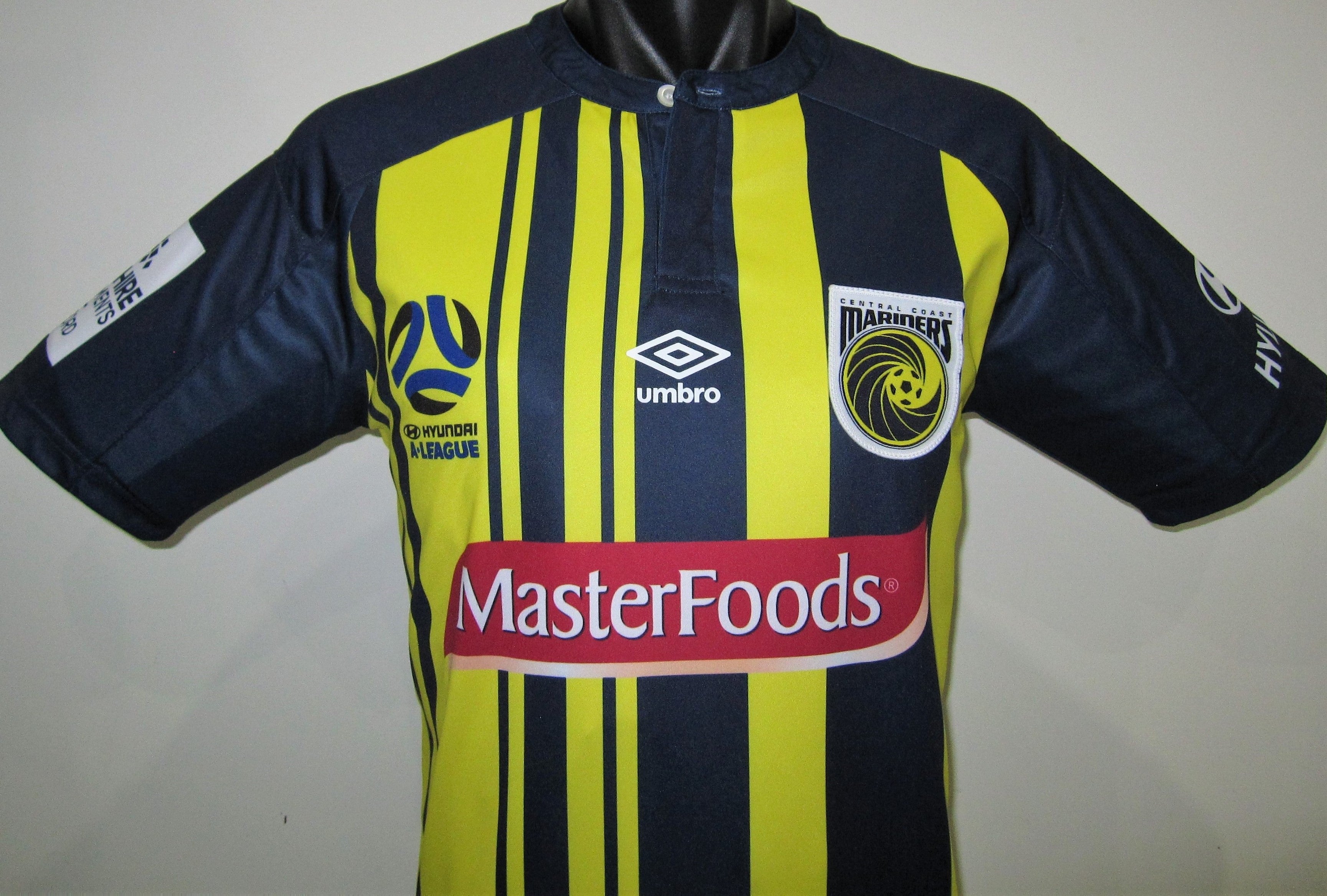 central coast mariners bolt jersey