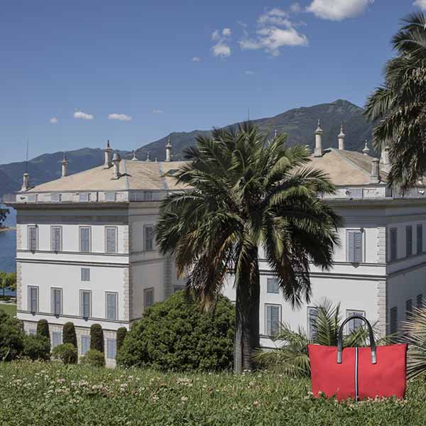 nosetta bellagio villa melzi totebag