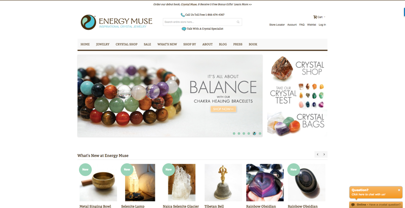 Energy Muse homepage
