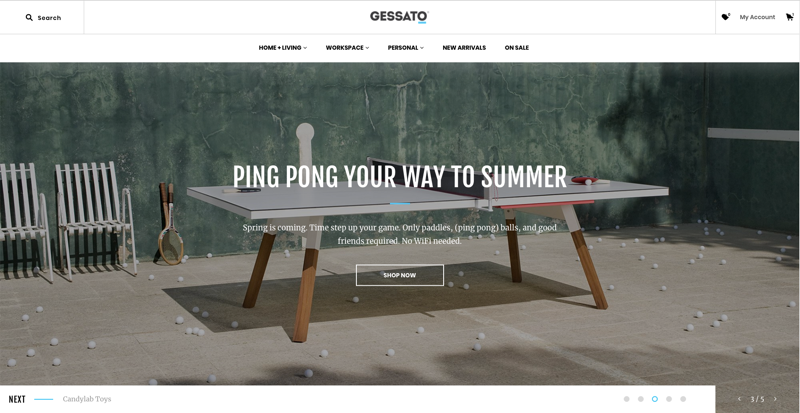 Gessato Homepage