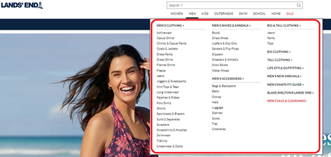 Lands End Category