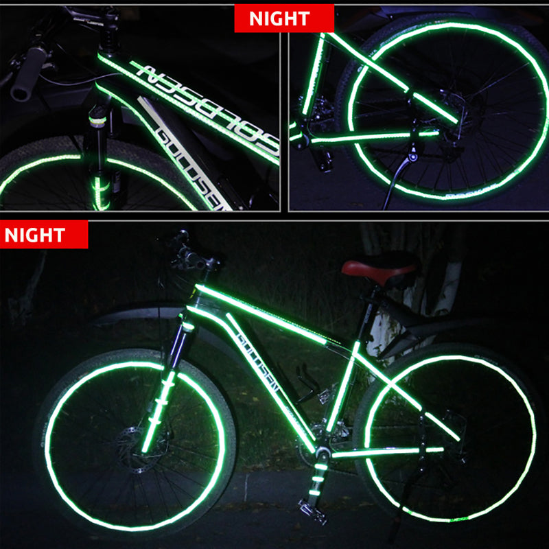 reflective bike decals