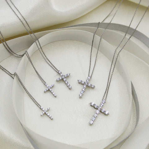 cross diamond pendant jewelry