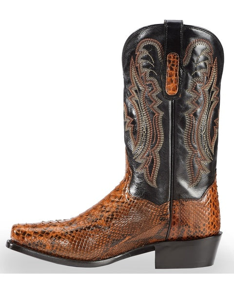 back of cowboy boots