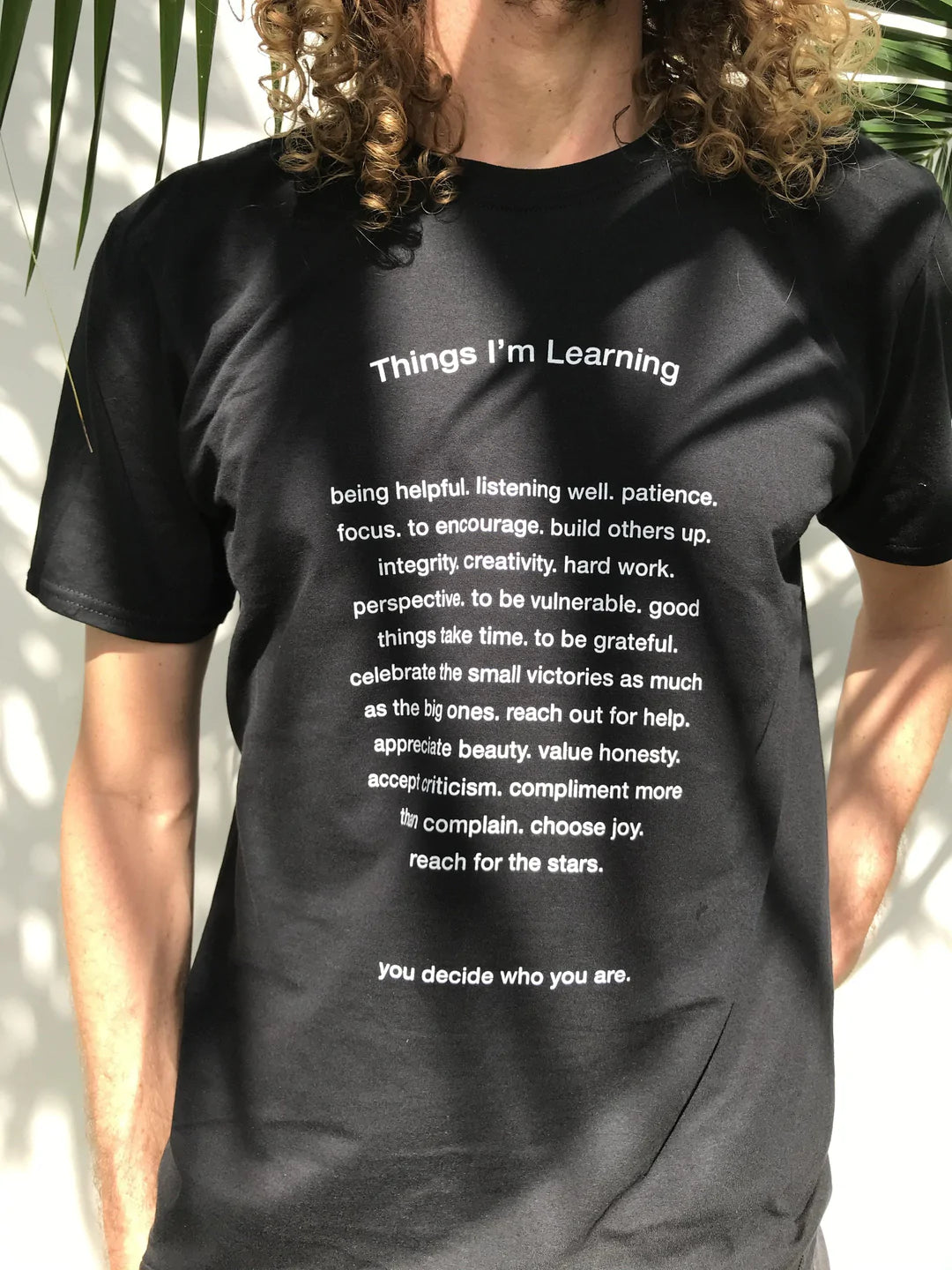 things I'm learning t-shirt