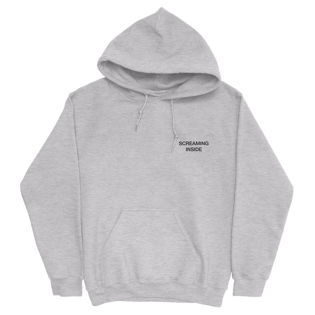 SCREAMING INSIDE Hoodie (embroidered) | You Decide Who You Are