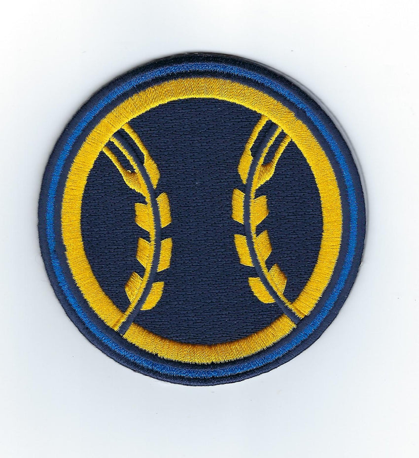 milwaukee brewers 50th anniversary patch