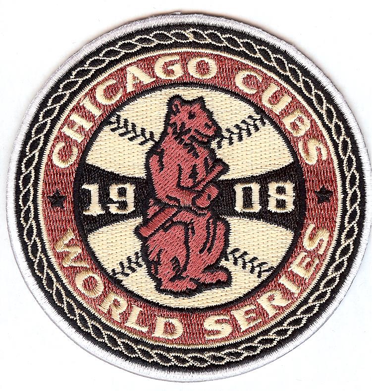 cubs world series jersey patch
