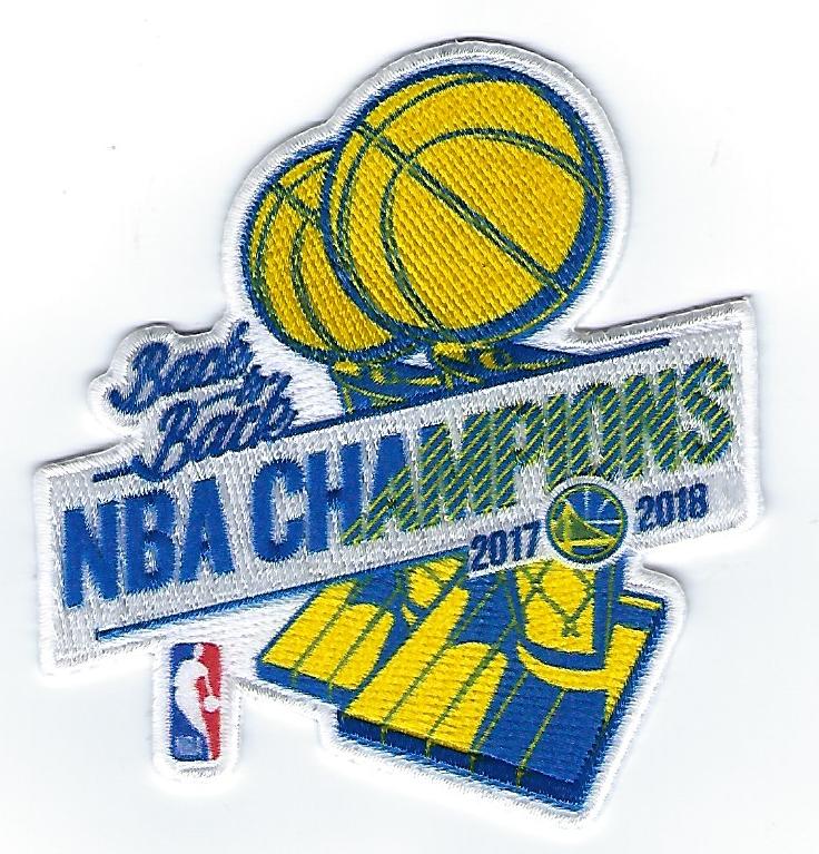 Golden State Warriors Back To Back Champions Patch The Emblem Source