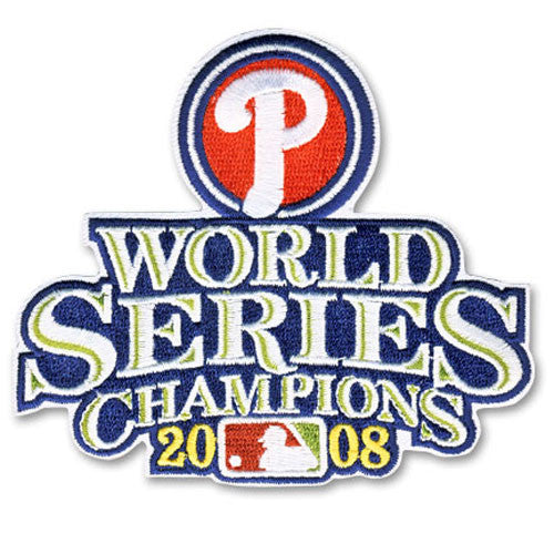 Philadelphia Phillies 2008 World Series Championship Patch – The Emblem ...