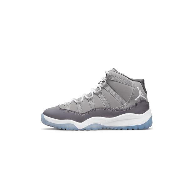 grey kids jordans