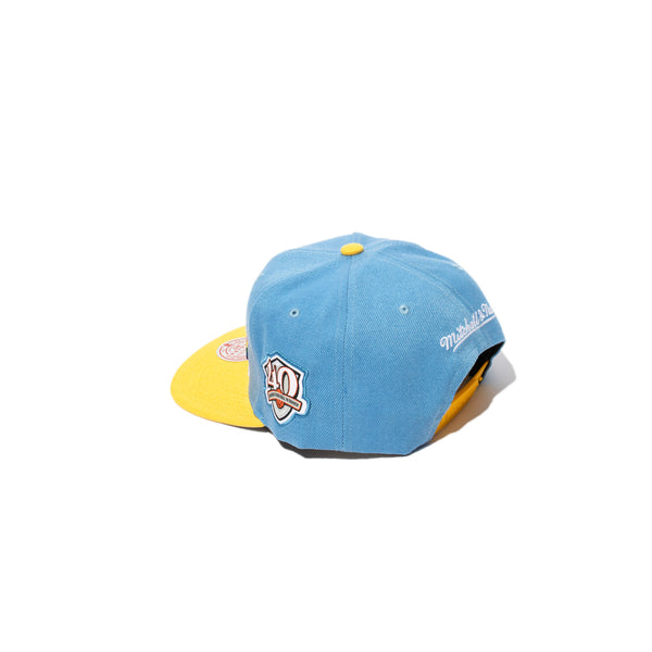 LA Lakers HWC M&N Team 2 Tone 2.0 Stretch Snapback Lght Blue - The