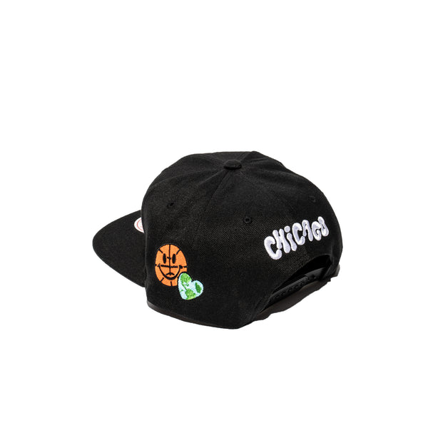 Mitchell & Ness Chicago Bulls Snapback - Black - New Star