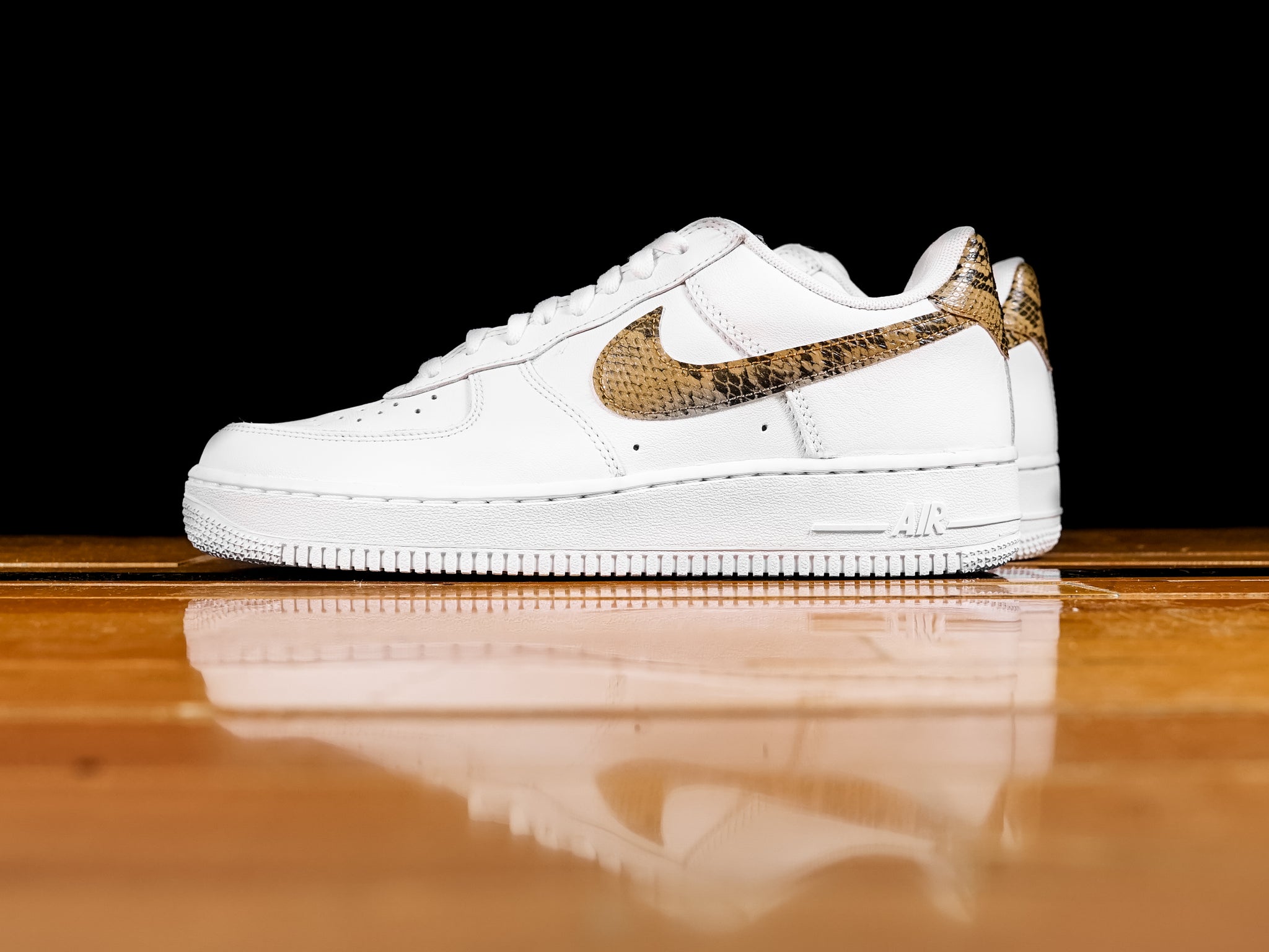 nike air force 1 low retro ivory snake