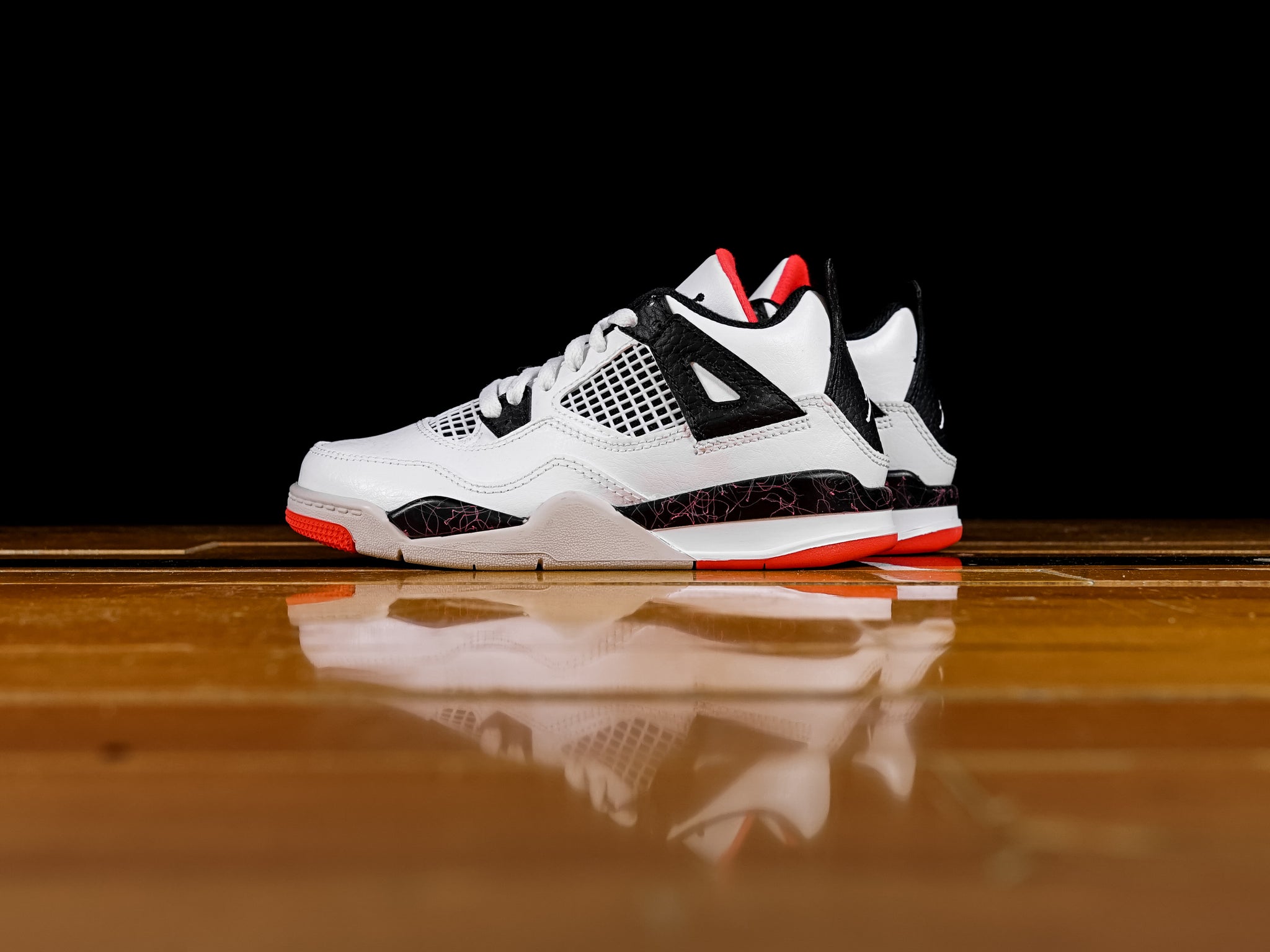 Kid's Air Jordan 4 Retro PS 'Bright Crimson' | BQ7669-116 | Renarts